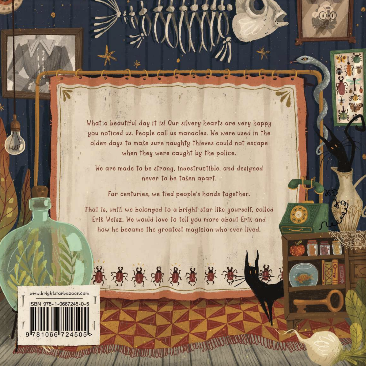The Magical Manacles — back cover